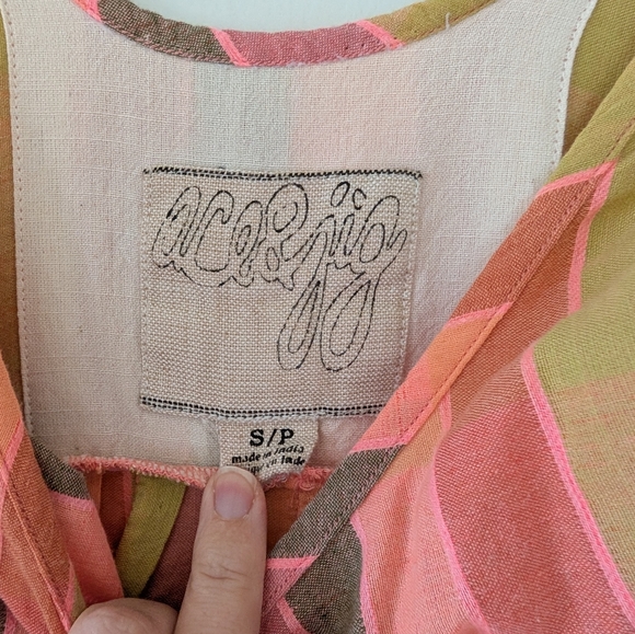 Ace & Jig Cape Dress In Paradise - Picture 3 of 4